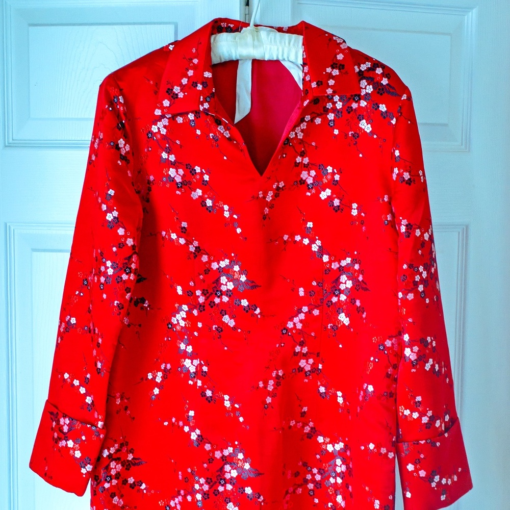 silk dress